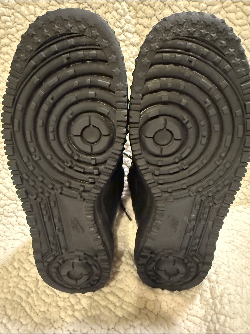 Nike Lunar Force 1 Men's SIZE:
10 Sneakers Duckboot Black
Waterproof AF1 Boots - Picture 13 of 15